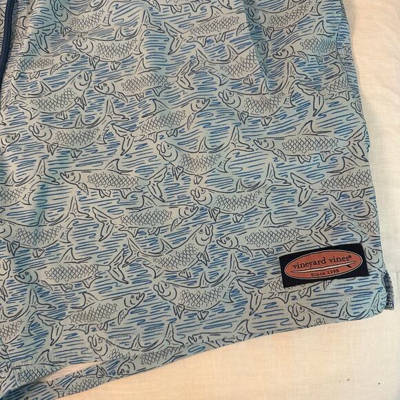 VINEYARD VINES Men’s 2XB (XXL Big) Swim Trunks Fish Print - Picture 5 of 7